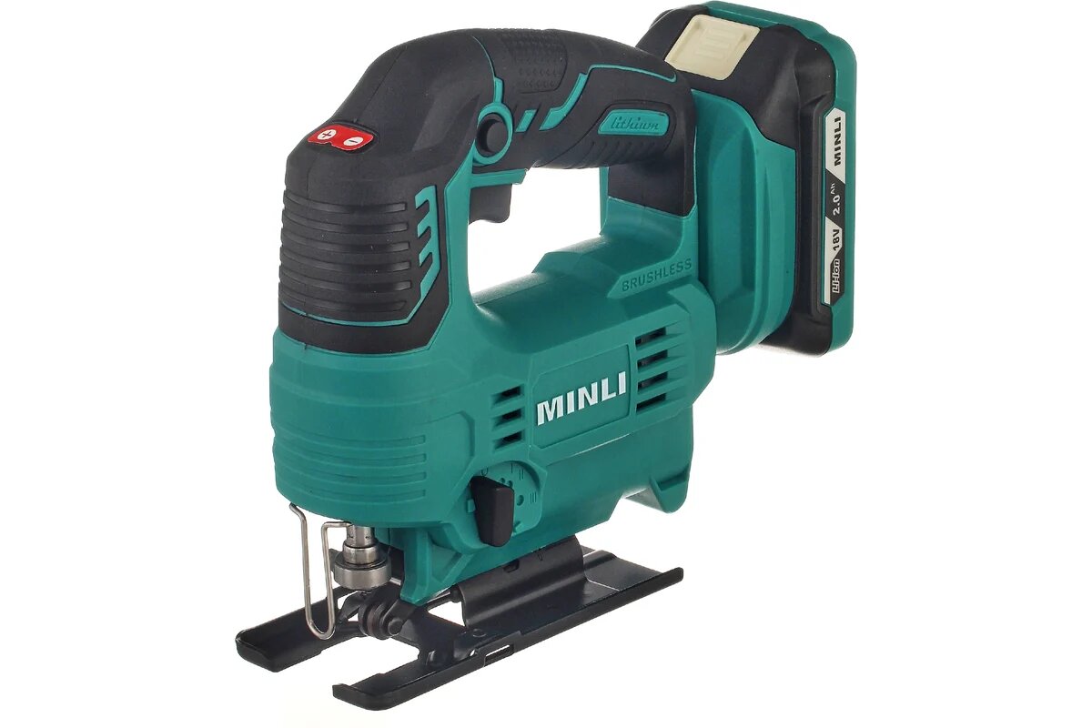 MINLI Аккумуляторный Бесщеточная лобзиковая пила / 65mm Li-ion 18Vx2 DC303-2.0A