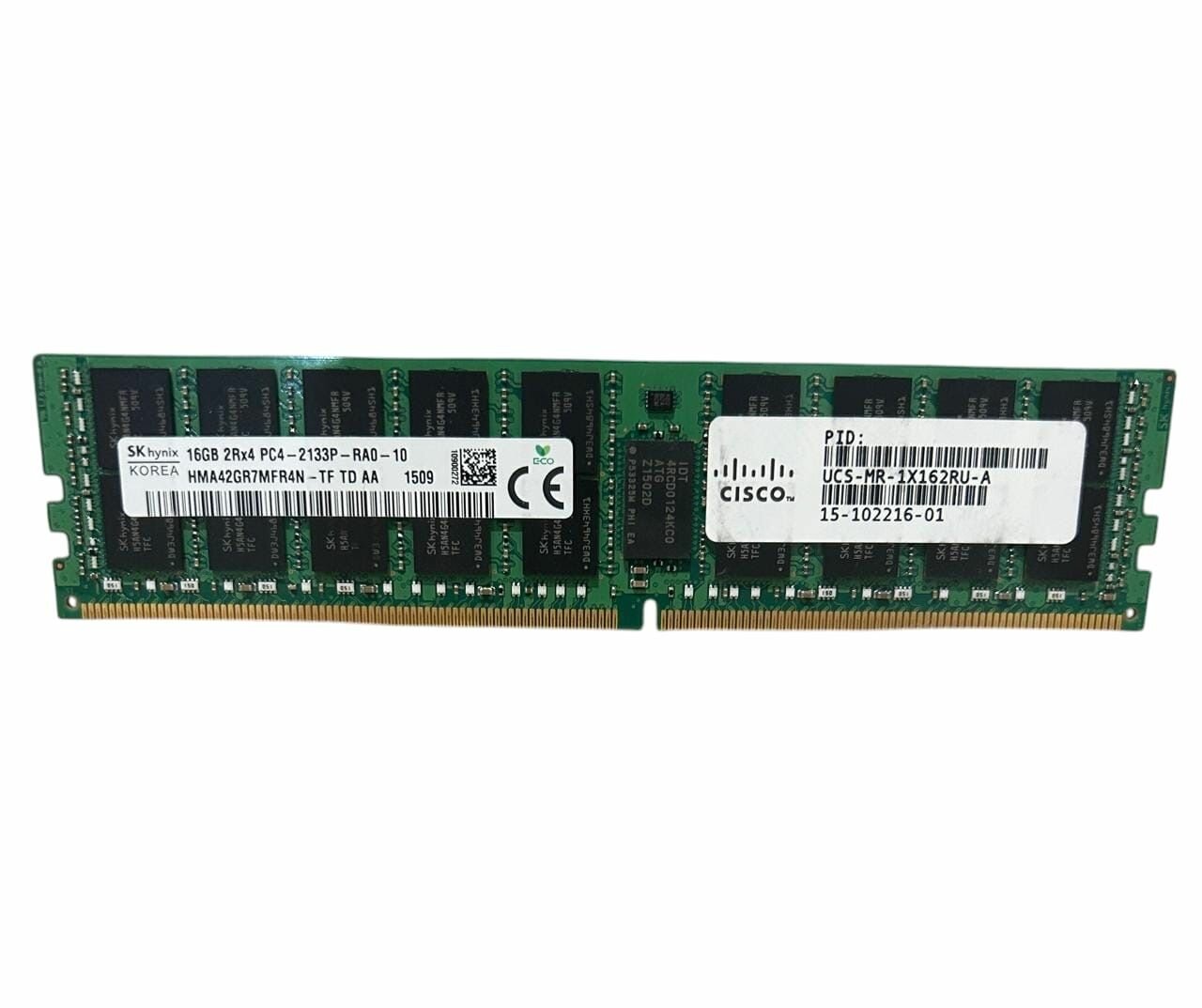 Оперативная память Cisco 16GB 2Rx4 PC4-2133P-RA0-10; UCS-MR-1x162RU-A ; класса для серверов