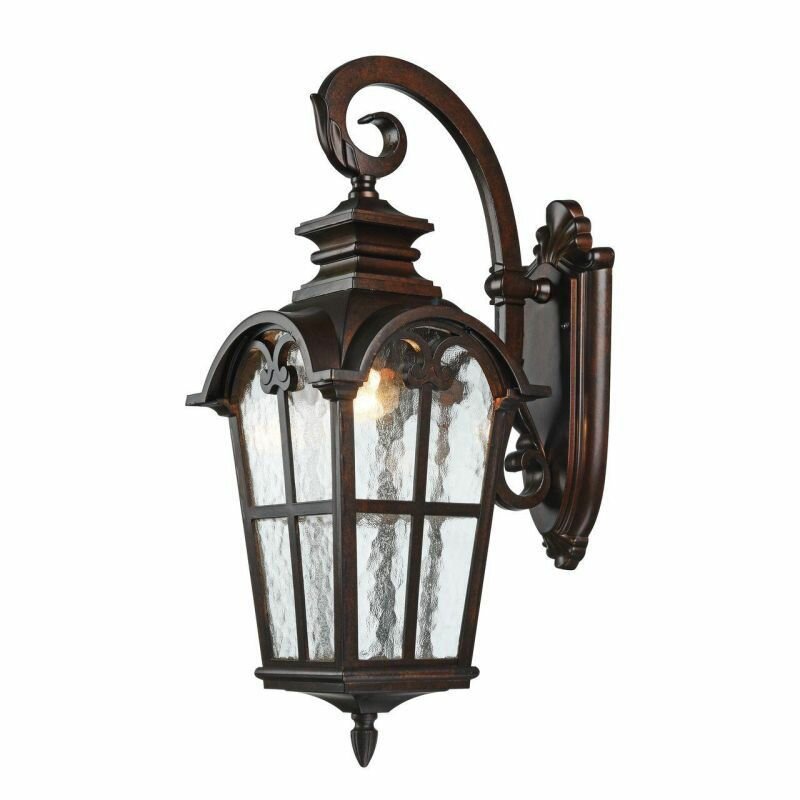 Уличный светильник Bristol E27 IP44 коричневый мощность 60Вт