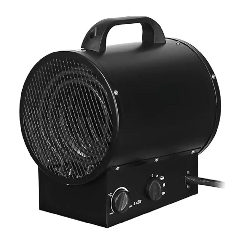 Rexant (60-0037) Пушка тепловая электрическая круглая прямоугольная подставка ТЭН 3кВт