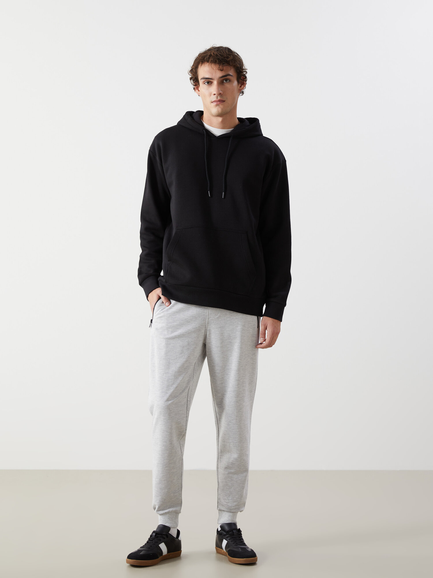 Капри спортивные LC Waikiki, размер L, grey melange