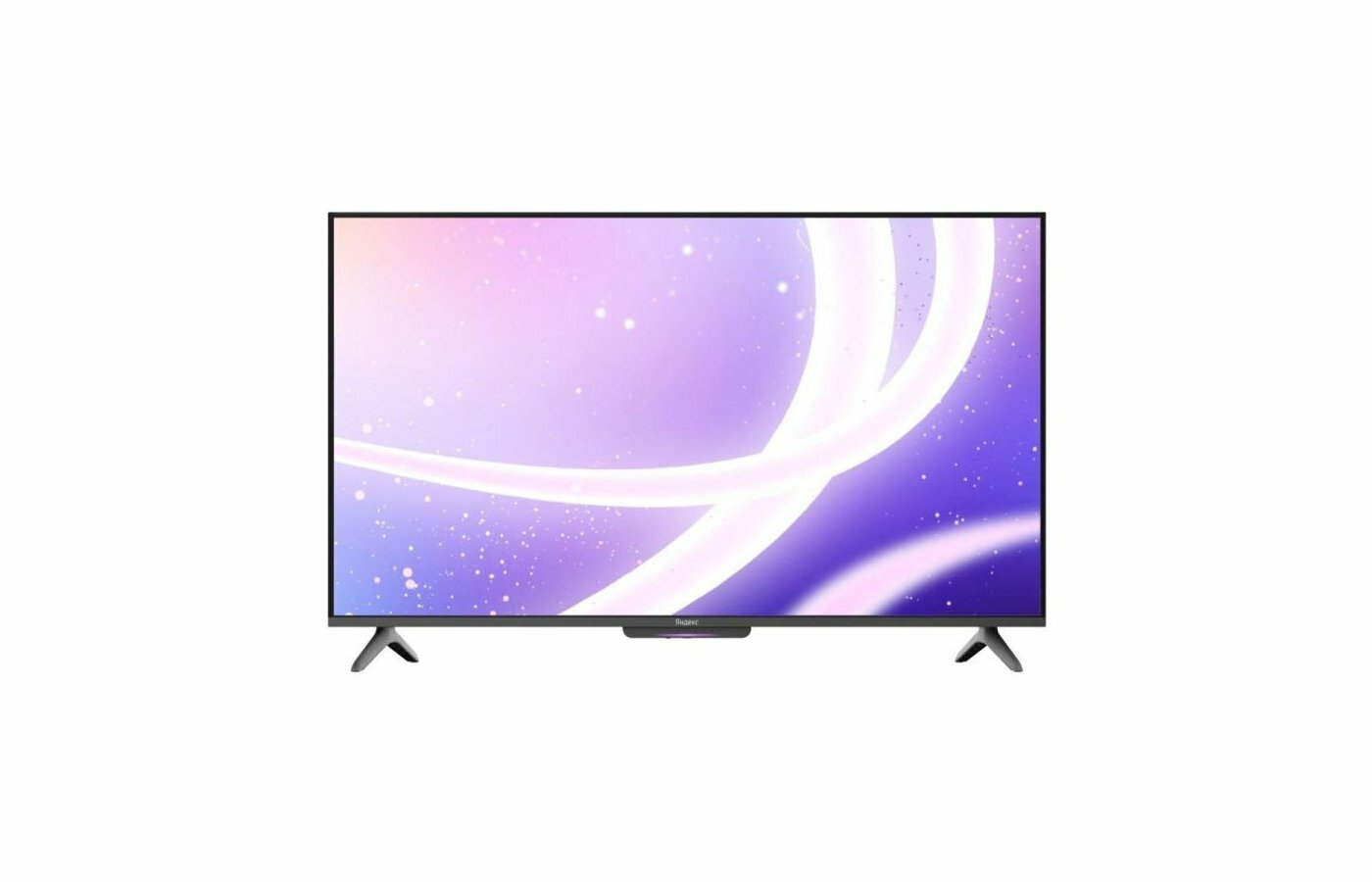Телевизор Yandex ТВ Станция YNDX-00074, 43", 4K, голосовое управление, черный