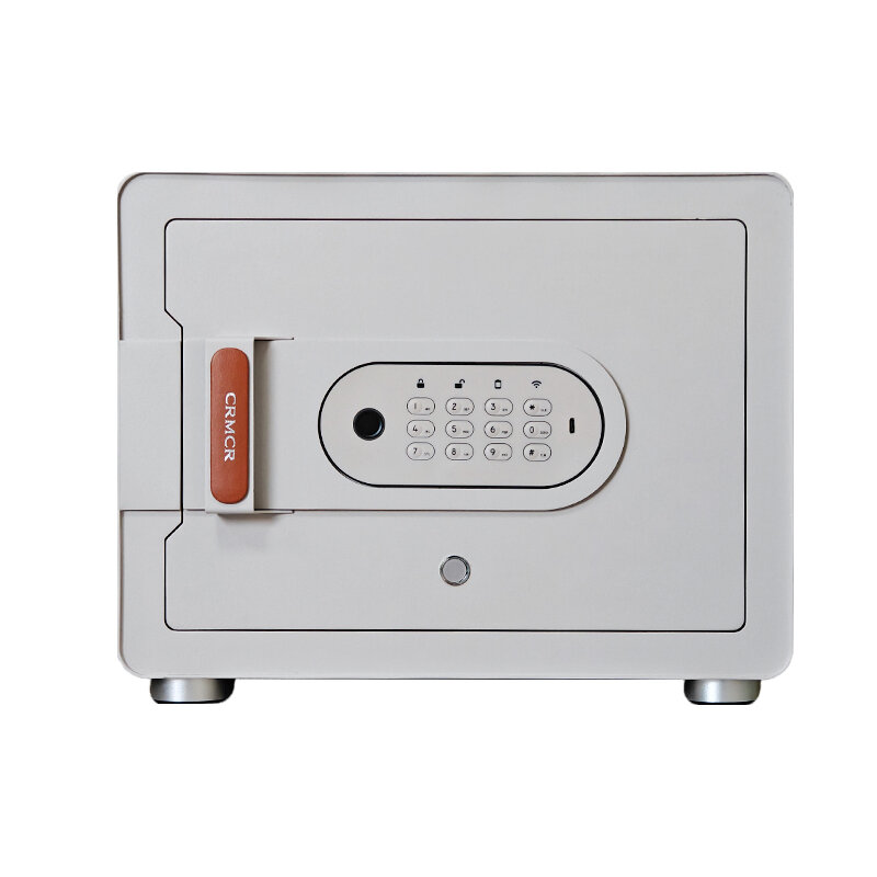 Умный электронный сейф со сканером отпечатка пальца Xiaomi CRMCR Smart Safe Deposit Box Light Gray  BGX X1 30MS 