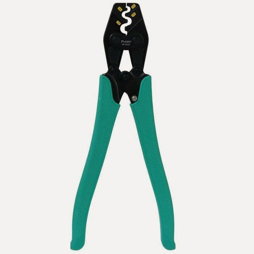 Изображение товара Кримпер усиленный ProsKit CP-351B для обжима неизолированных клемм, длина 350 мм