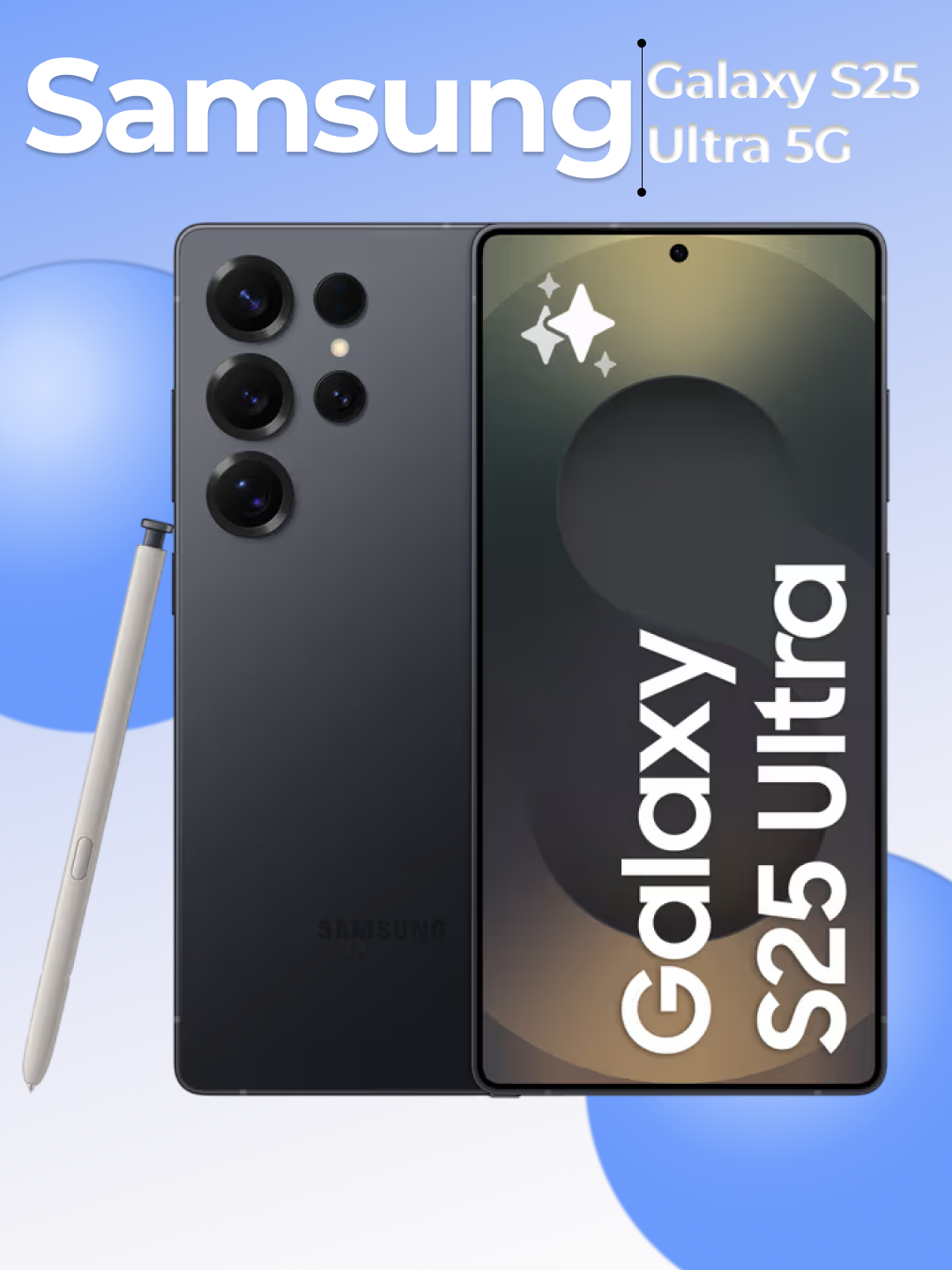 Смартфон Samsung Galaxy S25 Ultra, 256 Gb, AMOLED 2X, 12 Гб, 5G
