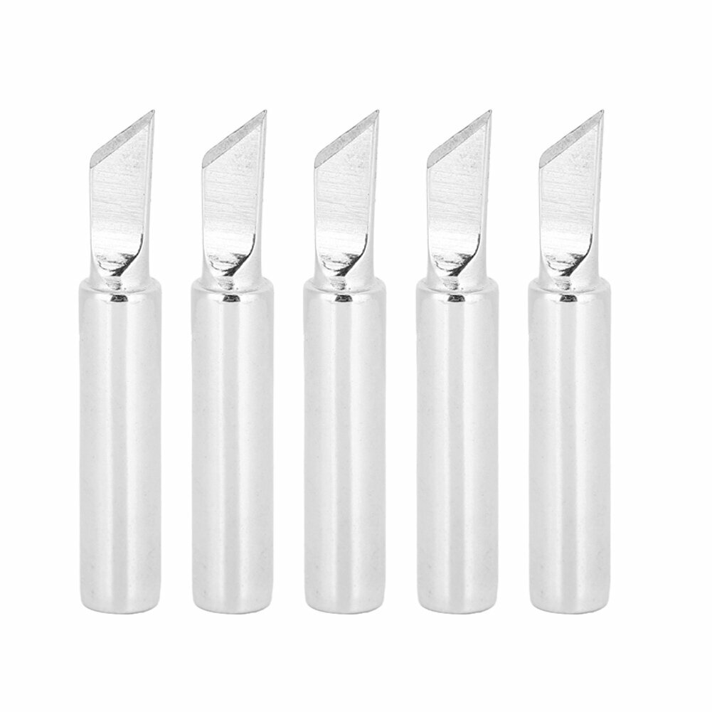 5шт 900M‑T‑1,5K медные жала для паяльника сменные головки для сварки без свинца