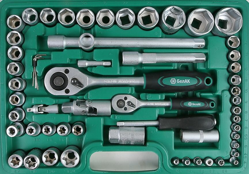 Набор инструментов мастер 108 предметов БелАК (БАК.07004) — фото 1
