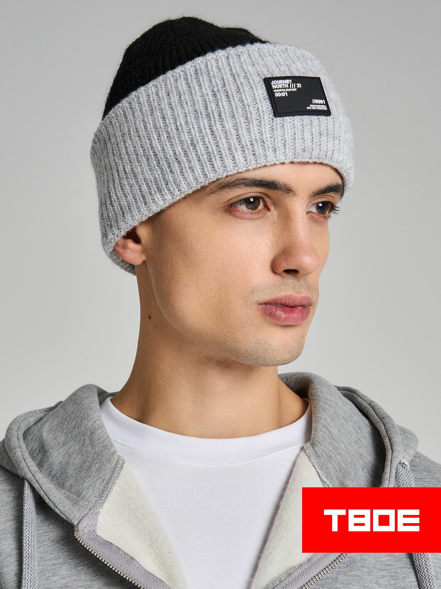 Шапка-бини ТВОЕ Осень-зима 2025 для мужчин, размер 58-61, черный