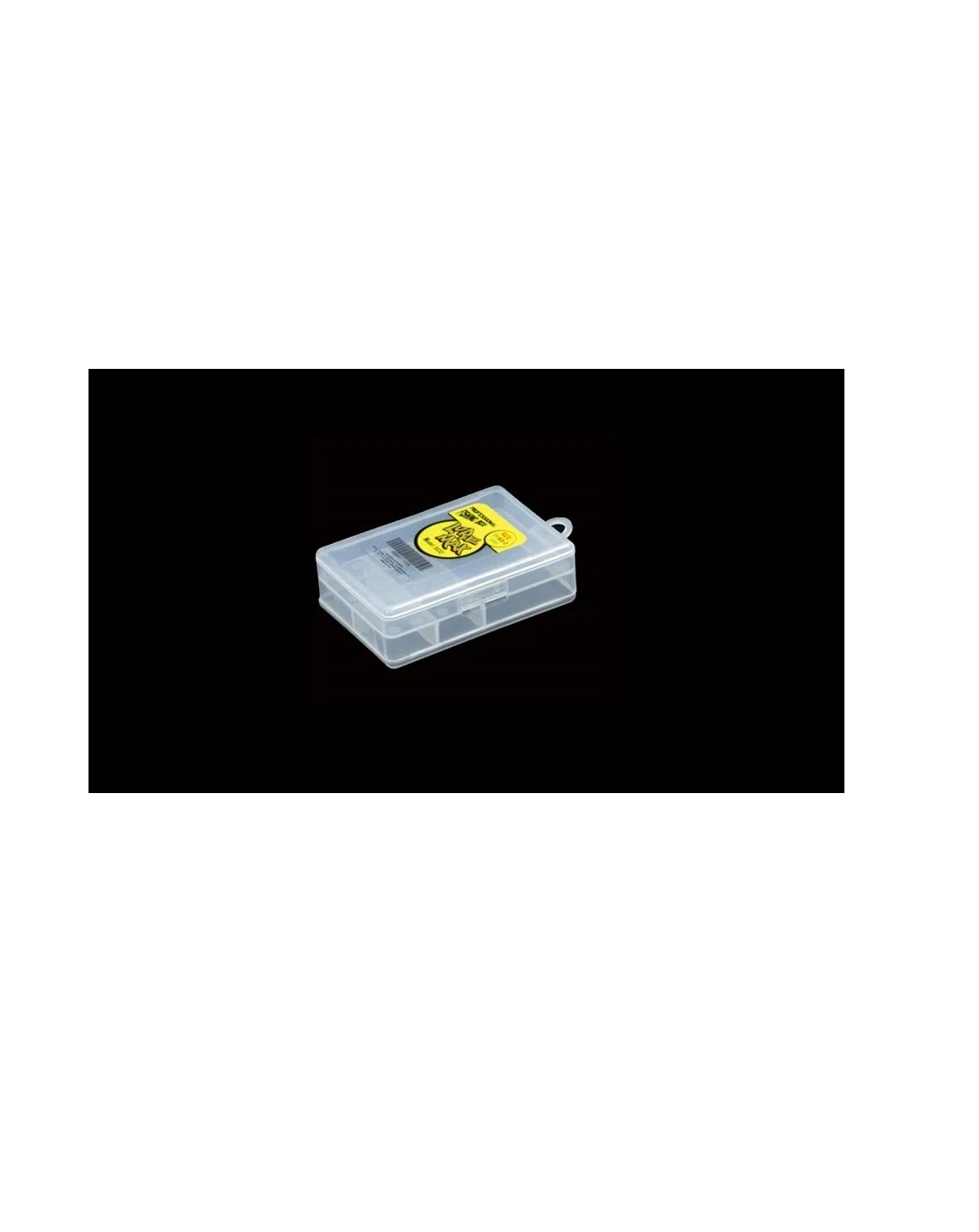 Коробка LureMax 5032, 6 секций, 11,2 x 6,6 x 3 см, прозрачный