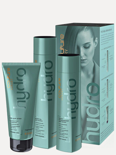 Изображение товара Подарочный набор для волос и тела ESTEL PROFESSIONAL Haute Couture Luxury Hydrobalance увлажняющий