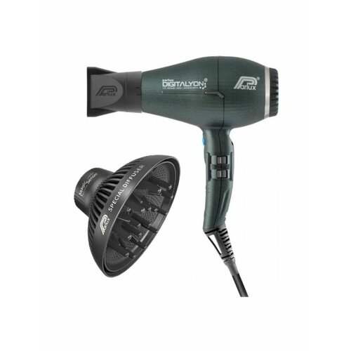 фото Набор фен parlux digitalyon anthracite + диффузор magic sense set-0901-digitalyon antr