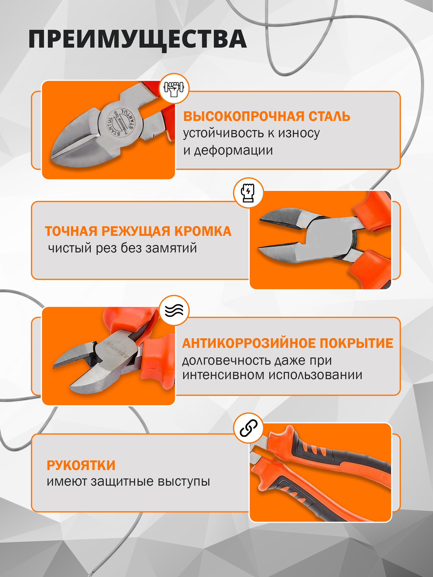 Бокорезы 200 мм STARTUL Master (ST3081-20) — фото 1