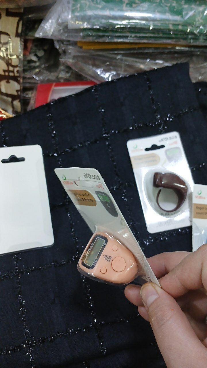 Электронные чётки на палец – цифровой счётчик, LED-дисплей, 0–99999, разные цвета