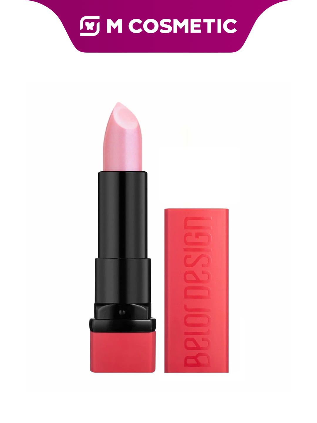 Помада Belor Design Party 125, оттенок нежная лаванда, кремовая текстура