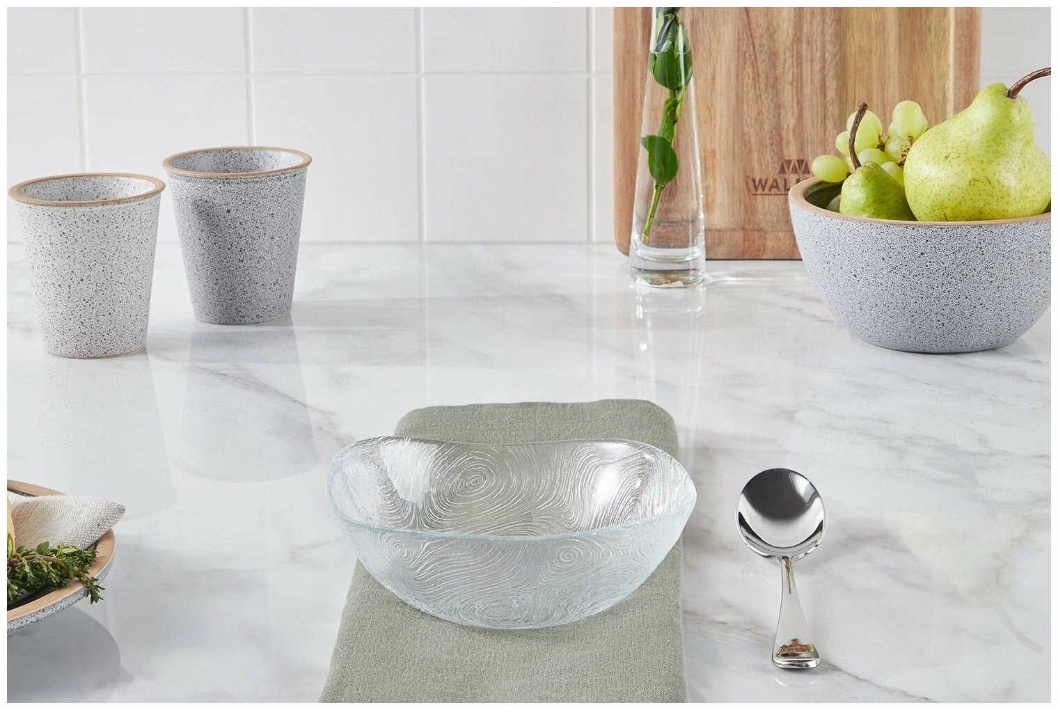 Салатник Pasabahce Linden 10681, стекло, диаметр 145мм, 1шт.