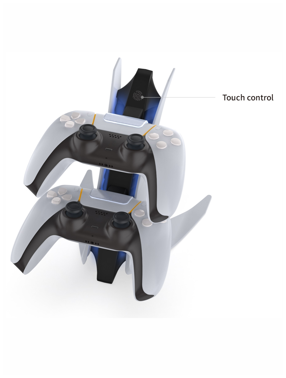 Вертикальная зарядная станция DOBE для контроллеров DualSense PS5, TP5-0557S