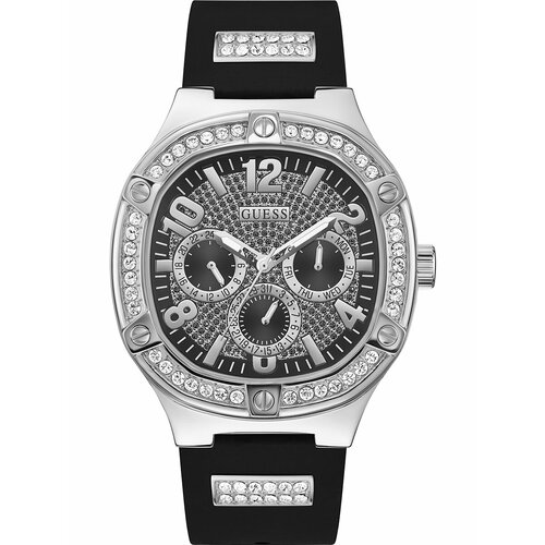 фото Наручные часы guess мужские наручные часы guess gw0641g1, черный, серебряный