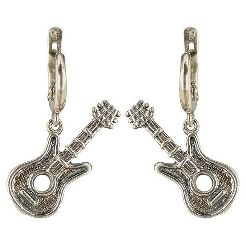 Серьги Яспис из серебра 