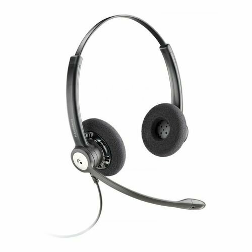 Гарнитура Plantronics SP12, накладные, черный [79183-04]