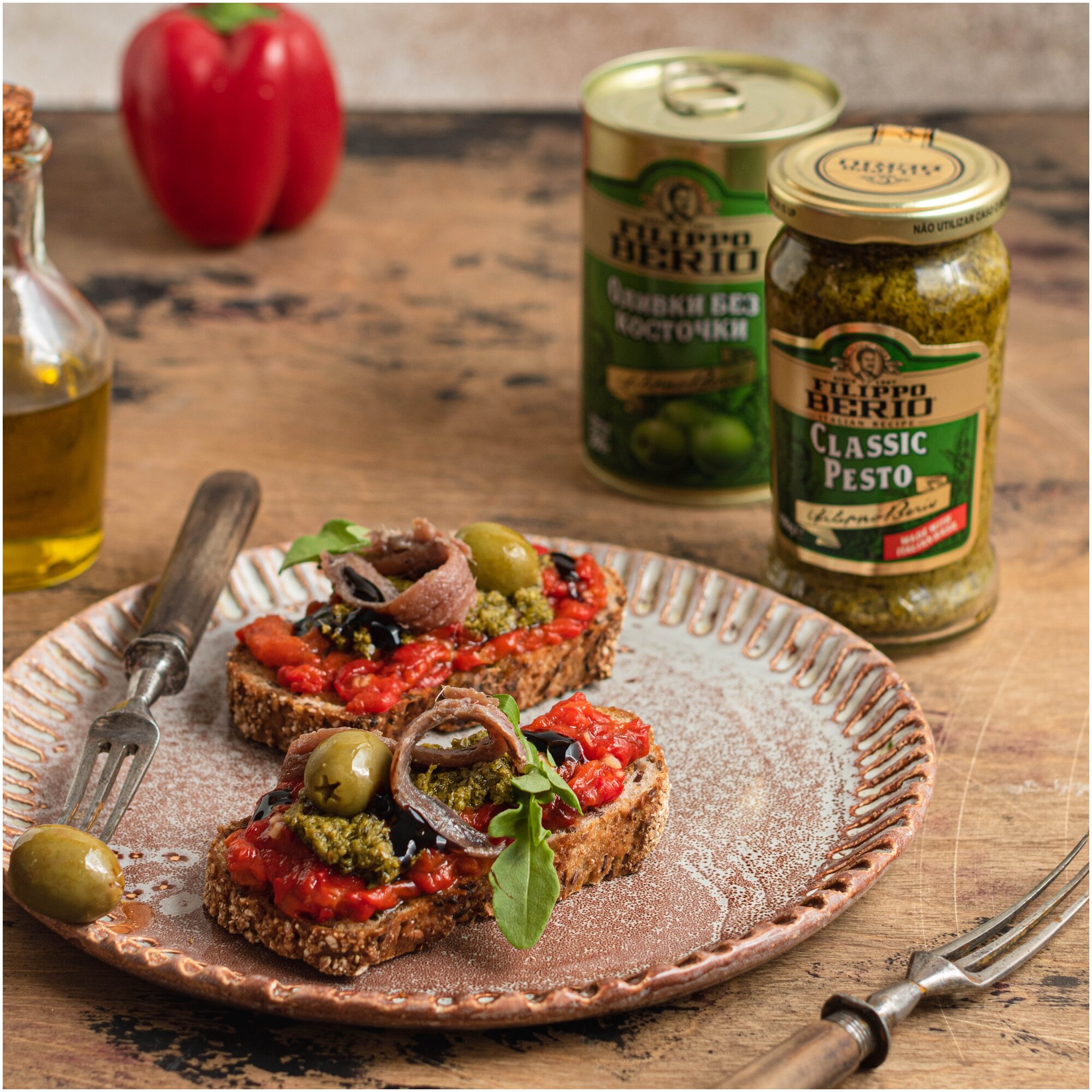 Соус Filippo Berio Classic pesto, 190 г, 190 мл