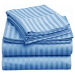 Louis Pascal-Двуспальный комплект постельного белья. Blue; сатин-люкс (100% хлопок) - изображение