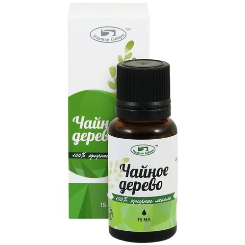 Родники Сибири Эфирное масло чайного дерева натуральное 15 мл