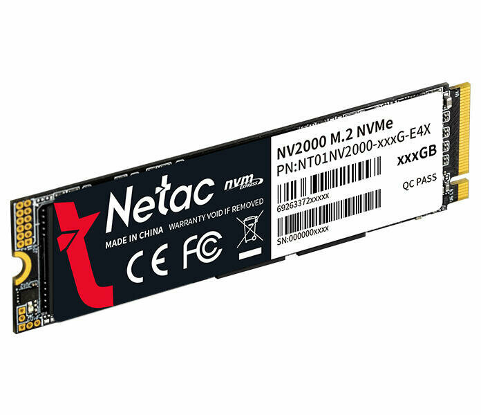 Накопитель SSD Netac M.2 2280 NV2000 NVMe PCIe 1Tb (NT01NV2000-1T0-E4X) - фото №13