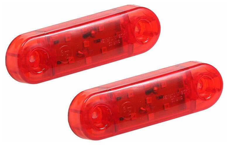 фото Габарит светодиодный красный 12-24В (2шт)
