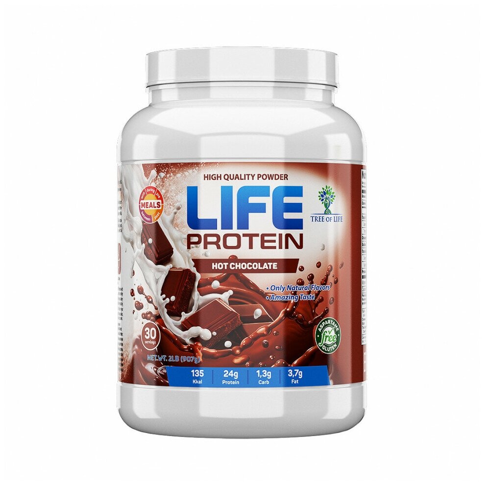 Tree of Life LIFE Protein 908 г Hot chocolate