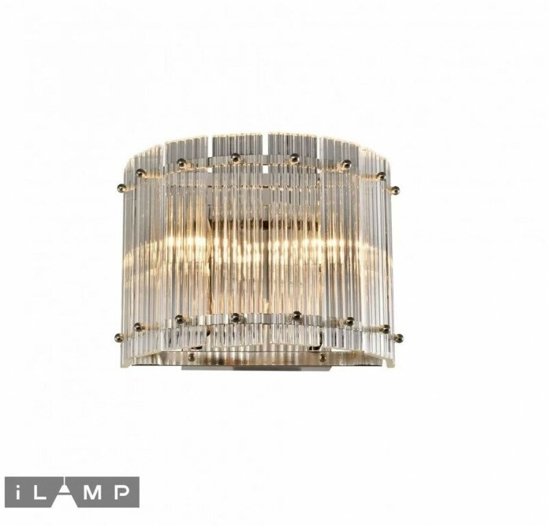 Настенный светильник iLamp Silverstone W9503-2 Nickel