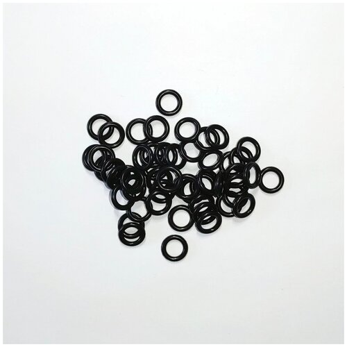 Уплотнительные резиновые кольца (прокладки) 13*8,2*2,4 мм (100 штук) резиновые уплотнительные кольца набор 225 шт