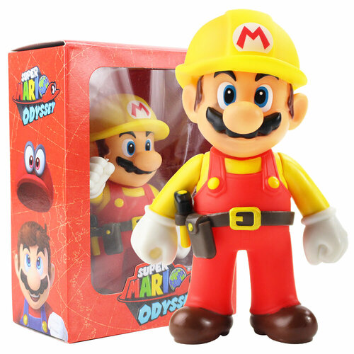 Фигурка: Mario (Марио Строитель) 12см.