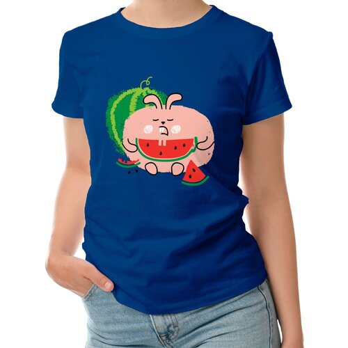 фото Футболка roly, размер l, синий