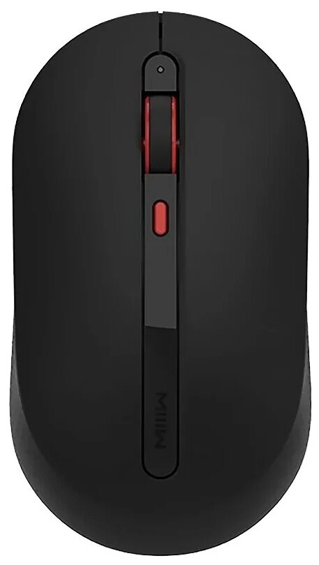 Беспроводная мышь Xiaomi MIIIW Wireless Mute Mouse, черный