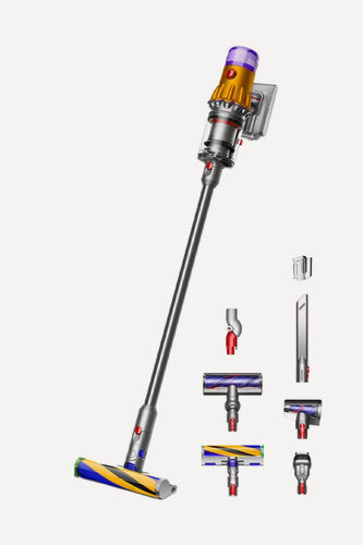 Изображение товара Пылесос Dyson V12 Detect slim absolute (SV46) UK, yellow/nickel