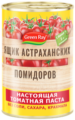 Паста томатная GREEN RAY Ящик Астраханских помидоров, 140г