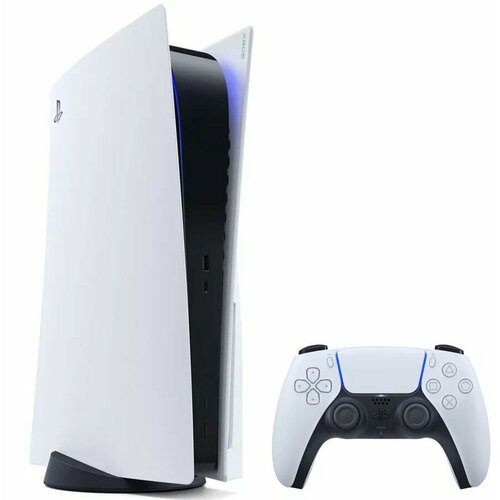 Игровая приставка Sony PlayStation 5 825 ГБ SSD белый c дисководом 6497800₽