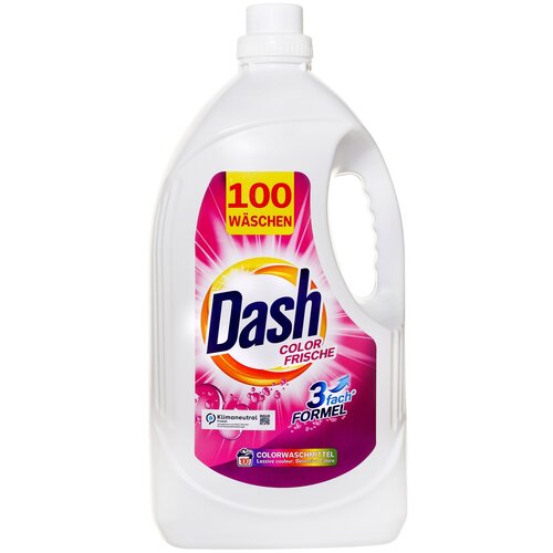 Жидкое средство для стирки Dash Color Frische 3 fash FORMEL 5 л. 100 стирок