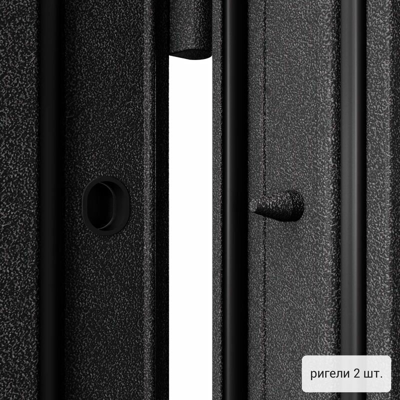 Дверь входная Torex для квартиры металлическая Flat-XL 860х2050 правый, тепло-шумоизоляция антикоррозийная защита замки 4-го класса, черный/коричневый - фотография № 10