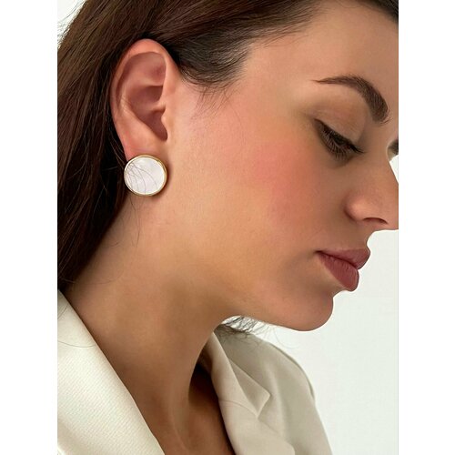 Серьги Keep Ring, золотой