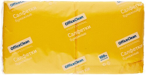 OfficeClean Professional желтые 1 слой, 400 листов