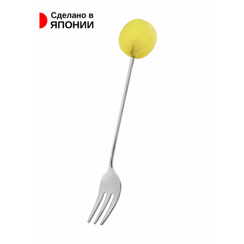 Вилка десертная из нержавеющей стали 13,4х2,5х1 см