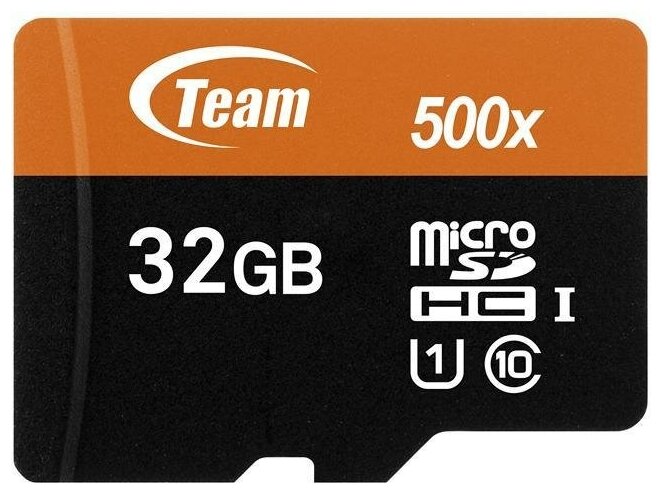 Флеш-карта Team 32GB microSDHC UHS-I/U1 Class 10 (TUSDH32GUHS03)