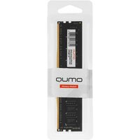 Оперативная память DDR4 QUMO для персонального компьютера 4GB 2666 MHz PC-21300 512Mx8 CL19 288P 1,2 V (QUM4U-4G2666C19)