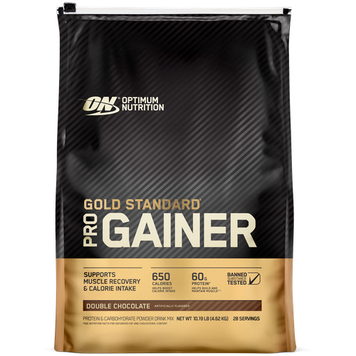 гейнер optimum nutrition pro vanilla custard 4620 гр Гейнер Optimum Nutrition Gold Standard Pro Gainer, 4620 г, двойной шоколад