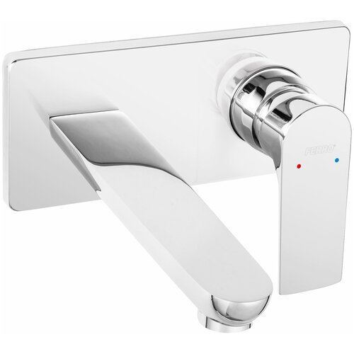 Смеситель для раковины встраиваемый FERRO ALGEO SQUARE BAQ3PA18 хром