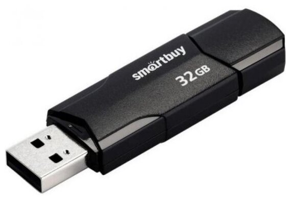 USB флешка Smartbuy 32Gb Clue black USB 2.0