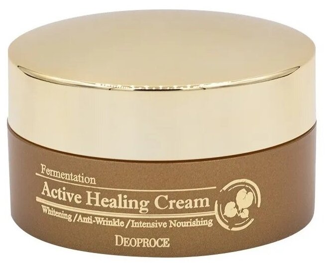 Deoproce Крем для лица Fermentation Active Healing Cream, 100 гр