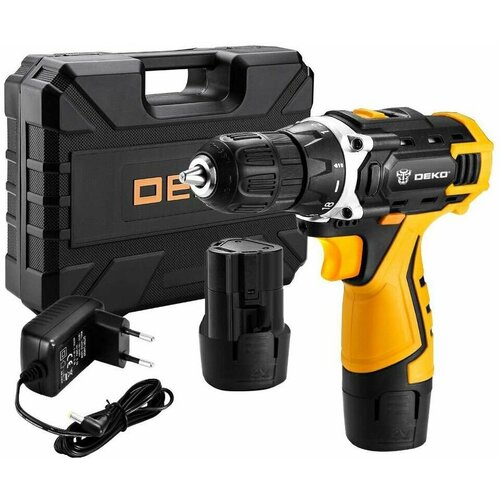 Дрель аккумуляторная DEKO DKCD 12 FU-Li 12v 220Ah Li-Ion набор 063-4094 451100₽