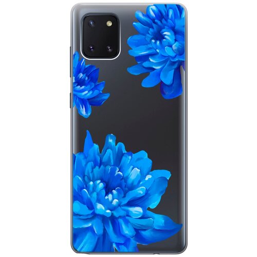 Силиконовый чехол на Samsung Galaxy Note 10 Lite, Самсунг Ноут 10 Лайт с 3D принтом Amazing Asters прозрачный силиконовый чехол на samsung galaxy note 10 самсунг ноут 10 с 3d принтом amazing asters прозрачный